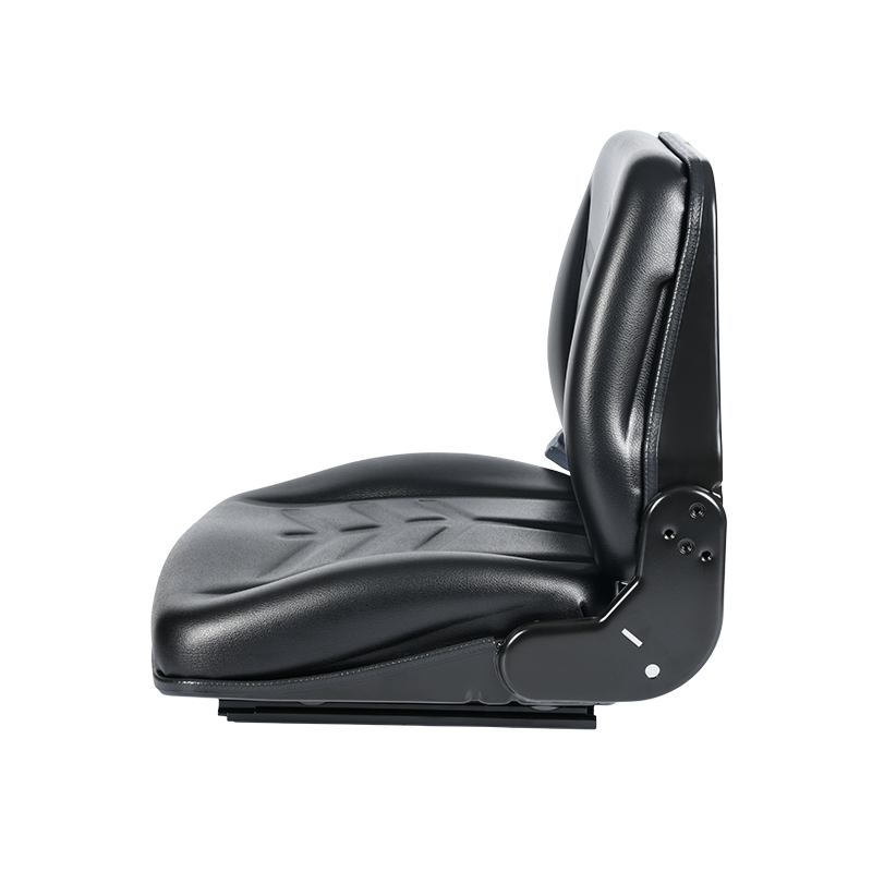 صندلی نیمه تعلیق قابل اعتماد BF8-4 برای تراکتورهای یدک کش فرودگاه با سیستم تعلیق مکانیکی و پشتی 15 درجه